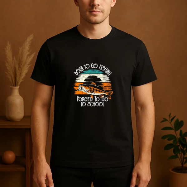 Man Joyful Modern Fishing T-Shirt - Image 4