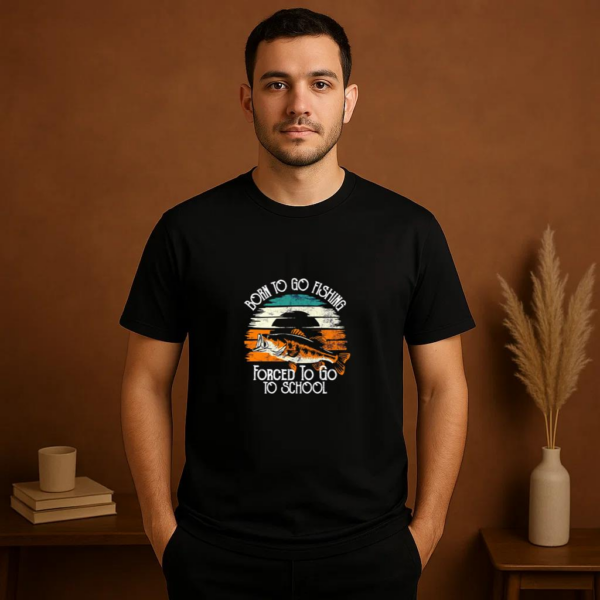 Man Joyful Modern Fishing T-Shirt - Image 2