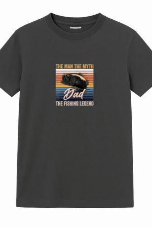 man myth dad fishing legend T-Shirt