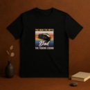 man myth dad fishing legend T-Shirt
