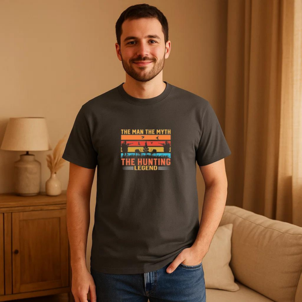 man myth hunting legendhunting tshirt T-Shirt - Image 2