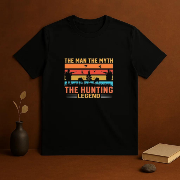 man myth hunting legendhunting tshirt T-Shirt - Image 3
