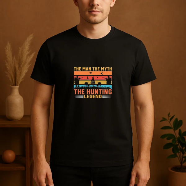 man myth hunting legendhunting tshirt T-Shirt - Image 4