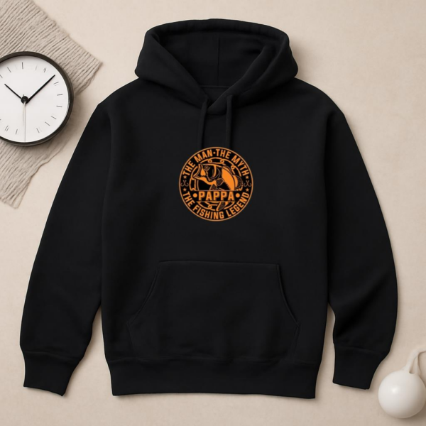 man myth pappa fishing legend Hoodie - Image 2