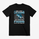 Man Peaceful Cartoon Fishing T-Shirt