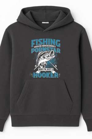 Man Peaceful Modern Fishing Hoodie