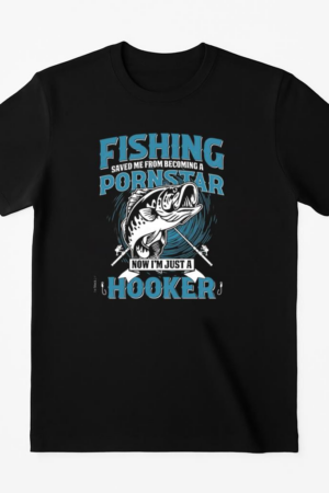 Man Peaceful Modern Fishing T-Shirt