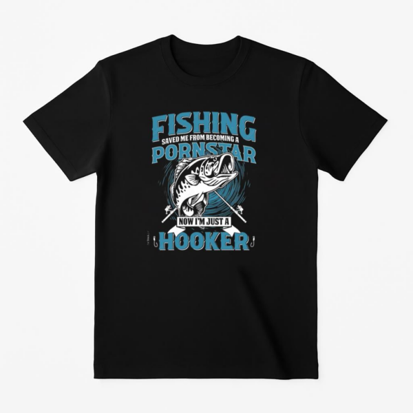 Man Peaceful Modern Fishing T-Shirt