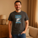 Man Peaceful Modern Fishing T-Shirt
