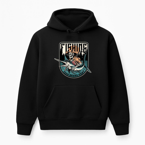 Man Peaceful Vintage Fishing Hoodie