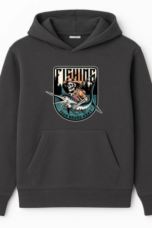 Man Peaceful Vintage Fishing Hoodie