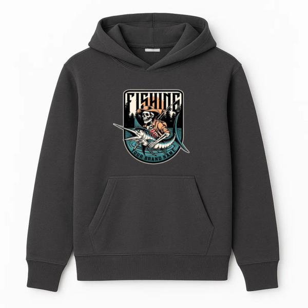 Man Peaceful Vintage Fishing Hoodie