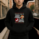 Merry Fishmas And Happy New Deer Hoodie