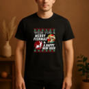 Merry Fishmas And Happy New Deer T-Shirt