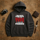 My Blood Type Is Definitely Fishing Hoodie