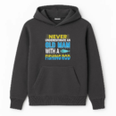 never old man fishing rod Hoodie