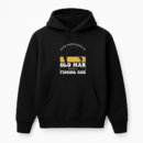 never underestimate old man fishing X Hoodie