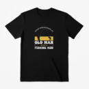 never underestimate old man fishing X T-Shirt