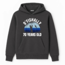 Ofishally 70 Years Old Fishing Hoodie