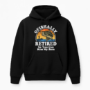 Ofishally Retired Fishing Hoodie