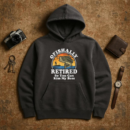 Ofishally Retired Fishing Hoodie