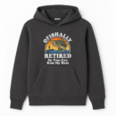 Ofishally Retired Fishing Hoodie