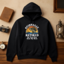 Ofishally Retired Fishing Hoodie
