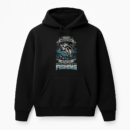 old guy loves fishing vector Hoodie