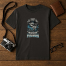 old guy loves fishing vector T-Shirt