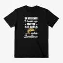 On Weekends I Hook Up With Big Girls Who Swallow Fishing T-Shirt