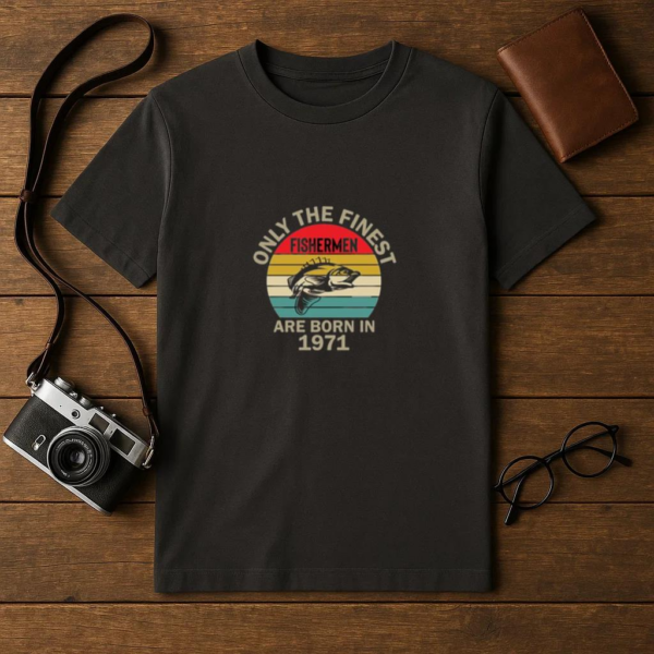 only finest fishermen born T-Shirt - Image 4