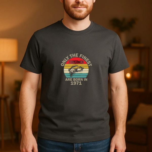 only finest fishermen born T-Shirt - Image 3