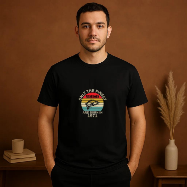 only finest fishermen born T-Shirt - Image 2