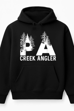 PA Creek Angler Pennsylvania Fly Fishing Hoodie