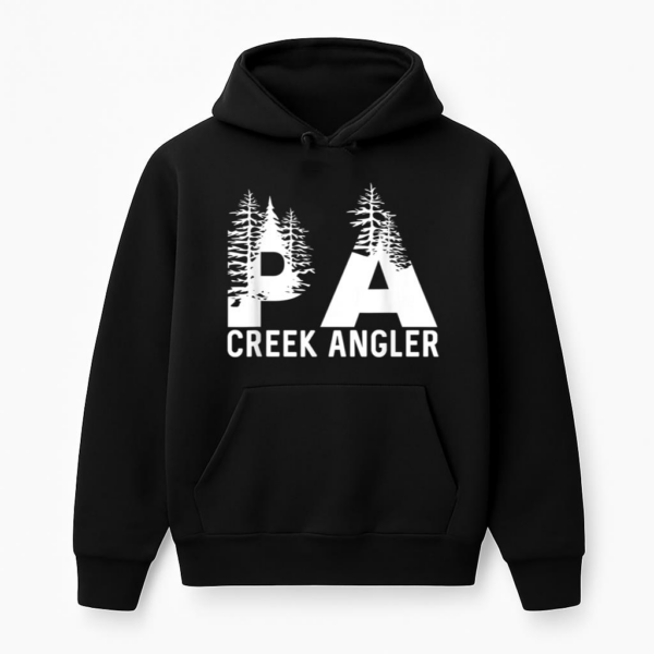 PA Creek Angler Pennsylvania Fly Fishing Hoodie
