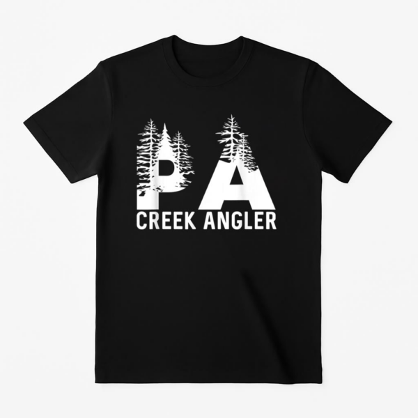 PA Creek Angler Pennsylvania Fly Fishing T-Shirt