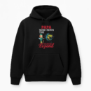 papa man math fishing legend Hoodie
