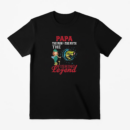 papa man math fishing legend T-Shirt
