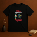 papa man math fishing legend T-Shirt