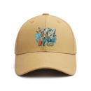 Pure Vibrant Camping Travelling Cotton Baseball Hat