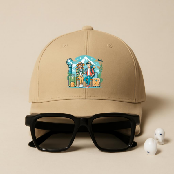 Radiance True Travelling Camping Cotton Baseball Hat - Image 4