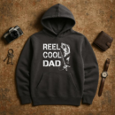 Reel Cool Dad Fishing Daddy Hoodie