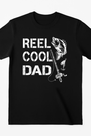 Reel Cool Dad Fishing Daddy T-Shirt