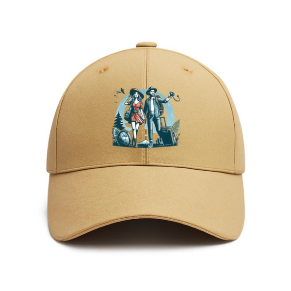Serene Elegant Camping Travelling Cotton Baseball Hat