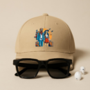 Smile Calm Travelling Camping Cotton Baseball Hat