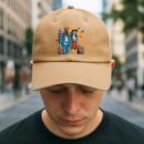 Smile Calm Travelling Camping Cotton Baseball Hat