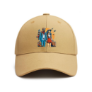 Smile Calm Travelling Camping Cotton Baseball Hat