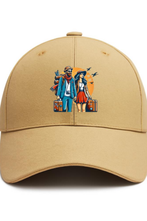 Smile Calm Travelling Camping Cotton Baseball Hat