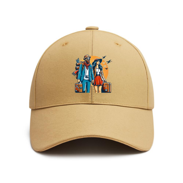 Smile Calm Travelling Camping Cotton Baseball Hat