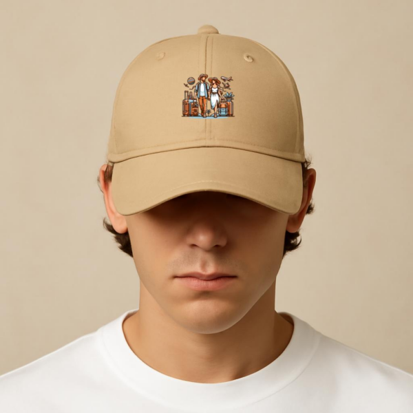 Spark Awesome Travelling Camping Cotton Baseball Hat - Image 3